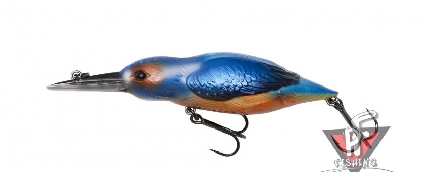Воблер DAM EFFZETT EISVOGEL 11см цвет European Kingfisher