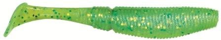 SLIT SHAD 85 -3.3" - 043 (CHARTREUSE) X 10