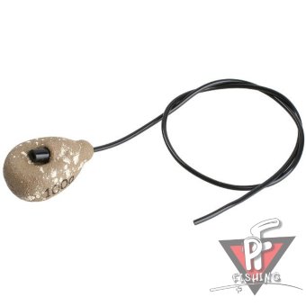 Грузило карповое Mikado с антизакручивателем. асимметричное (песочный) 12S 60 г.