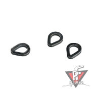 Кольцо Mikado каплевидной формы 4 мм. ( 25 шт.)