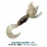 Силиконовая приманка "Gene Larew" PSG089-10 "CRAPPIE SPIDER" 1,5'' SMOKE PEPPER 