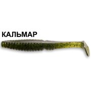 Силиконовая приманка Crazy Fish Scalp Minnow 7-8-16-6 кальмар цв. watermelon (арбуз)