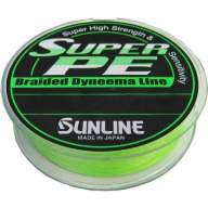 Шнур плетеный Sunline Super PE 300m - 0.405mm цв. Light Green