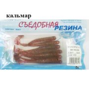 Съедобная резина Grfish Moving Effect 3" 76mm, аттрактант кальмар, уп.8 штук, цвет #33