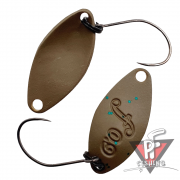 Колеблющаяся блесна Velvet Arts Forte, 0.9 г, #18 Olive