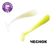 Силиконовая приманка Crazy Fish Nano Minnow 1.1" 68-27-89/91-5 чеснок цв. glowing (светящийся)/ цв. 91