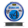 Шнур плетеный Duel Hardcore PE X4 #0,8 0,153мм 200м (5color-yellow marking)
