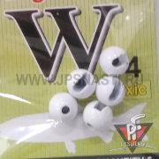 Вольфрамовые головки OnlySpin Trout, 6.3 мм, белый