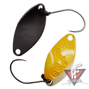 Колеблющаяся блесна Velvet Arts Forte, 0.9 г, #11 Pearl Yellow / Brown