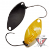 Колеблющаяся блесна Velvet Arts Forte, 0.9 г, #11 Pearl Yellow / Brown