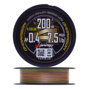 Шнур плетеный YGK X-Braid Ohdragon X4 Sinking ss1.40 #0,4 0,104мм 200м (5color)