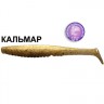 Силиконовая приманка Crazy Fish Scalp Minnow 7-8-28-6 кальмар цв. gold sand (золотой песок)