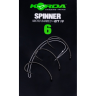 KORDA Крючок Spinner PTFE №6 с бородкой 10шт