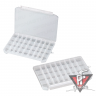 Коробка для приманок Meiho Clear Case C-1200NS, 255x190x28 мм, Прозрачный