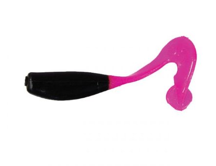 Силиконовая приманка "Gene Larew" SR0364-12 "STROLL'R" 2,5'' BLACK/HOT PINK 