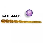 Силиконовая приманка Crazy Fish Cruel Leech 8-5.5-9-6 кальмар цв. caramel (карамель)