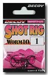 Крючки Decoy Shot Rig Worm10  #1
