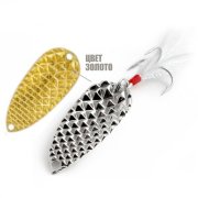 Блесна GT-BIO Cicada-Diamond Type 6.0см. 20гр., золото   GT-32T