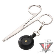 Зажим рыболовный Mikado прямой с ретривером AI-0438