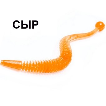 Мягкая приманка Boroda Baits Mila цв. Оранжевый, аттр. Сыр, 10 шт./уп.