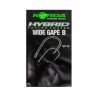 KORDA Крючок Wide Gape Barbless №1 без бородки 10шт (Уценка)