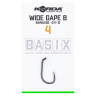 KORDA Крючок Basix Wide Gape №4 без бородки 10шт