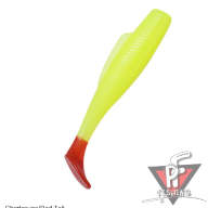 резина ZMAN MINNOWZ 3" Chartreuse/Red Tail ( 6 шт.)