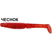 Силиконовая приманка Crazy Fish Scalp Minnow 7-8-4-5 чеснок цв. cherry (вишня)