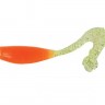 Силиконовая приманка "Gene Larew" SR0809-12 "STROLL'R" 2,5''  ORANGE/CHARTREUSE SILVER 