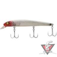 "Bomber"  BSW16A XSI04 "Long A" (15,2см 25гр. 2-3ft) Silver Flash/Red Head
