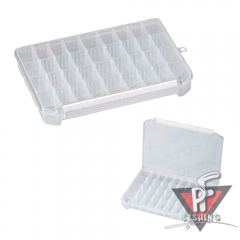 Коробка для приманок Meiho Clear Case C-1200ND, 255x190x40 мм, Прозрачный