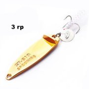 Блесна GT-BIO Japanese Clogs II 3гр, золото GT-32T