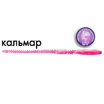 Силиконовая приманка Crazy Fish Cruel Leech 5.1'' 10 шт. 41-130-9d-6 цв. pink snow (розовый снег)