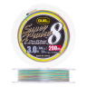 Шнур плетеный Duel PE Super X-Wire 8 #3,0 0,30мм 200м (5color-yellow marking)