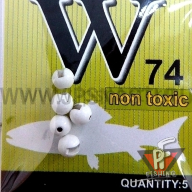 Вольфрамовые головки OnlySpin Trout, 3.8 мм, белый