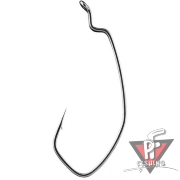 Крючок офсет B-73, цвет BC, размер     1, упаковка 100 штук