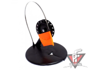 Жерлица на круглом основании с алюминиевой стойкой, д.210мм, кат.75мм