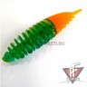 Зимние приманки Boroda Baits Ayra Double Color, изумрудный/оранжевый, сыр