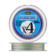 Шнур плетеный Duel Hardcore PE X4 #2 0,242мм 300м (5color)