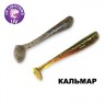 Силиконовая приманка Crazy Fish Nano Minnow 1.1" 68-27-14/25-6 кальмар цв. UV Motor Oil (УФ моторное масло)/ цв. cold pearl (холодная жемчужина)