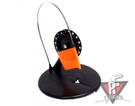 Жерлица на круглом основании с алюминиевой стойкой, д.210мм, кат.90мм