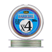 Шнур плетеный Duel Hardcore PE X4 #2,5 0,27мм 300м (5color)