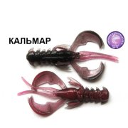 Силиконовая приманка Crazy Fish Nimble 2.5" 44-65-23d-6 кальмар цв. pink provoker (розовый провокатор)