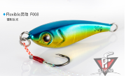 Блесна Flexible Metal Bait  3g, 25мм, цвет 008, крючок assist, micro jig	