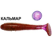 Силиконовая приманка Crazy Fish Vibro Fat 1-7.1-12-6 кальмар цв. ultraviolet (ультрафиолет)