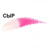 Мягкая приманка Boroda Baits Ayra Double Color цв. Белый/Ярко-розовый, аттр. Сыр, 8 шт./уп.