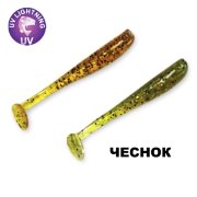 Силиконовая приманка Crazy Fish Nano Minnow 1.1" 68-27-1/9-5 чеснок цв. olive (оливка)/ цв. caramel (карамель)