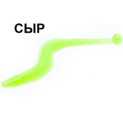 Мягкая приманка Boroda Baits Mila цв. Шартрез, аттр. Сыр, 10 шт./уп.