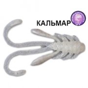 Силиконовая приманка Crazy Fish Allure 1.6" 23-40-89-6 кальмар цв. glowing (светящийся)