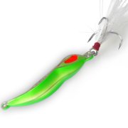 Блесна GT-BIO Flametongue 20гр., сереброзеленый,  GT-32T